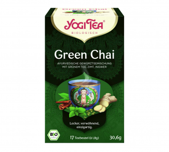 GREEN Chai Yogi Tea, 17 Teebeutel Bio