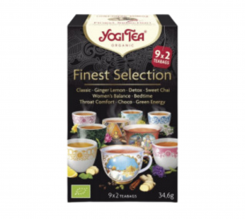 Finest Selection Yogi Tea, 9 x 2 Teebeutel Bio