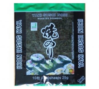 JHFOODS Roasted Seaweed Sushi Green-28g