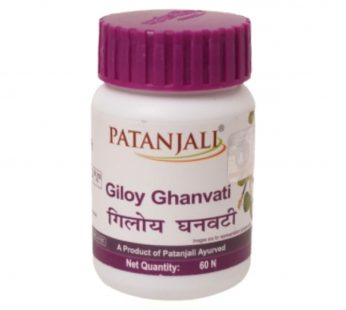 Patanjali Giloy Ghanvati-60 Tab. (Best Before July 2022)
