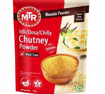 MTR Idli/Dosa/Chilly Chutney Powder – 200gm