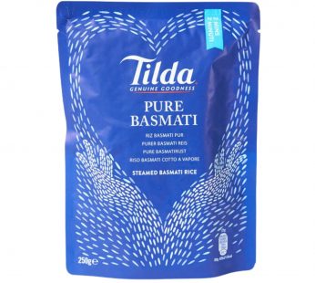 Tilda Pure Steamed Basmati Rice 250 g