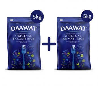 Daawat Original Basmati Rice-5kg+5Kg